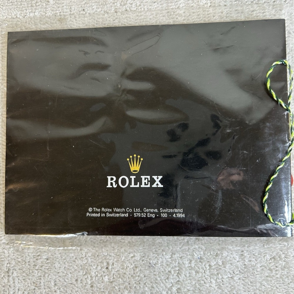 Vintage Rolex Collectible 1994 "Your Rolex Oyster Booklet" With Tag ENG - Picture 3 of 5